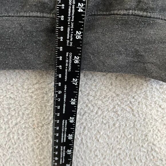 Cadre Sweatshirt Men L Charcoal Blank Pullover - Picture 6 of 9